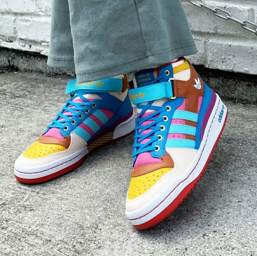 Giày Adidas S.E.E.D. x Wmns Forum Mid 'Multi' GV7673 - Ảnh 5