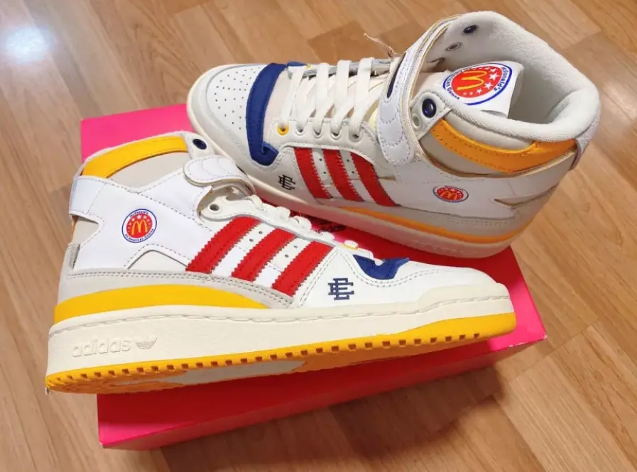 Alternative view of Giày Adidas Eric Emanuel x Forum 84 High 'McDonald’s All-American' H02575