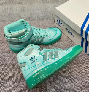 Alternative view of Giày Adidas Jeremy Scott x Forum High 'Dipped Acid Mint' G54993