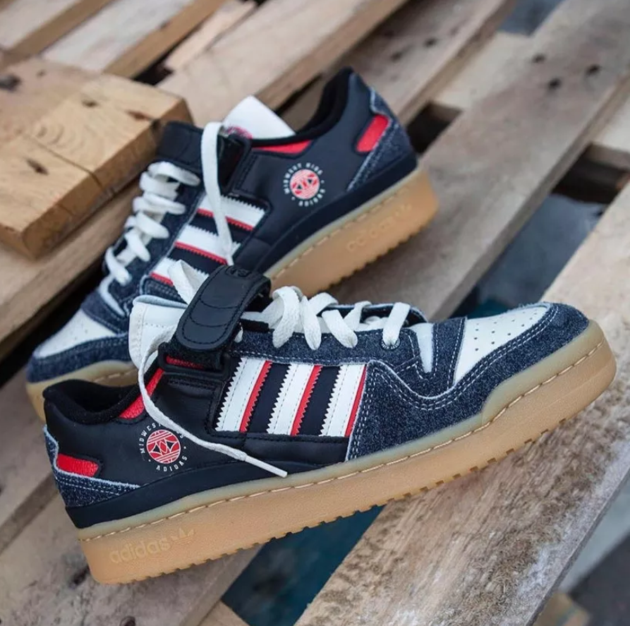 Giày Adidas Midwest Kids x Forum Low 'Black Gum' GW0035 - Ảnh 5