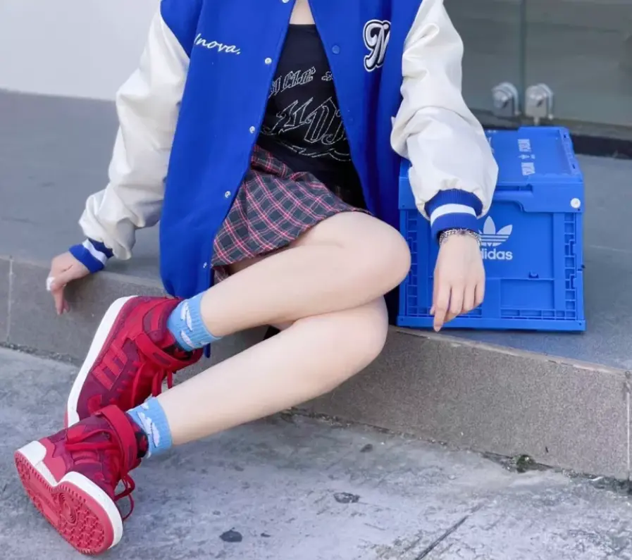 Alternative view of Giày Adidas Forum 84 High 'Red Hunter' GY8998