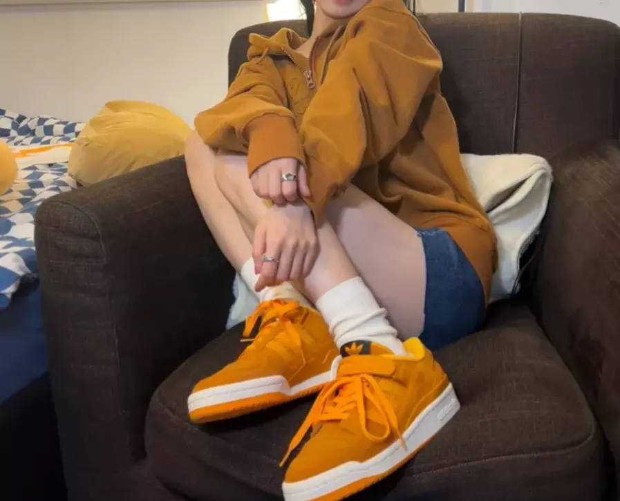 Giày Adidas Forum 84 Low 'Orange' GY8997 - Ảnh 3