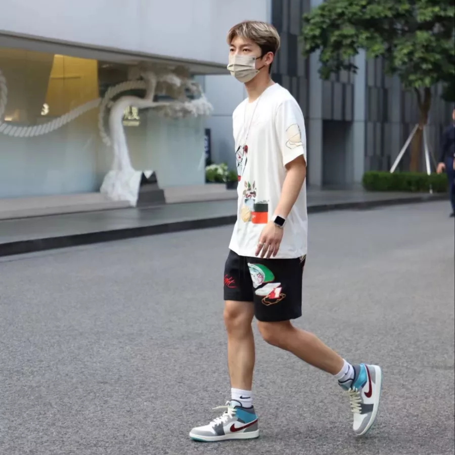 Giày Nike Air Jordan 1 Mid 'Exploration Unit' FB1870-161 - Ảnh 5