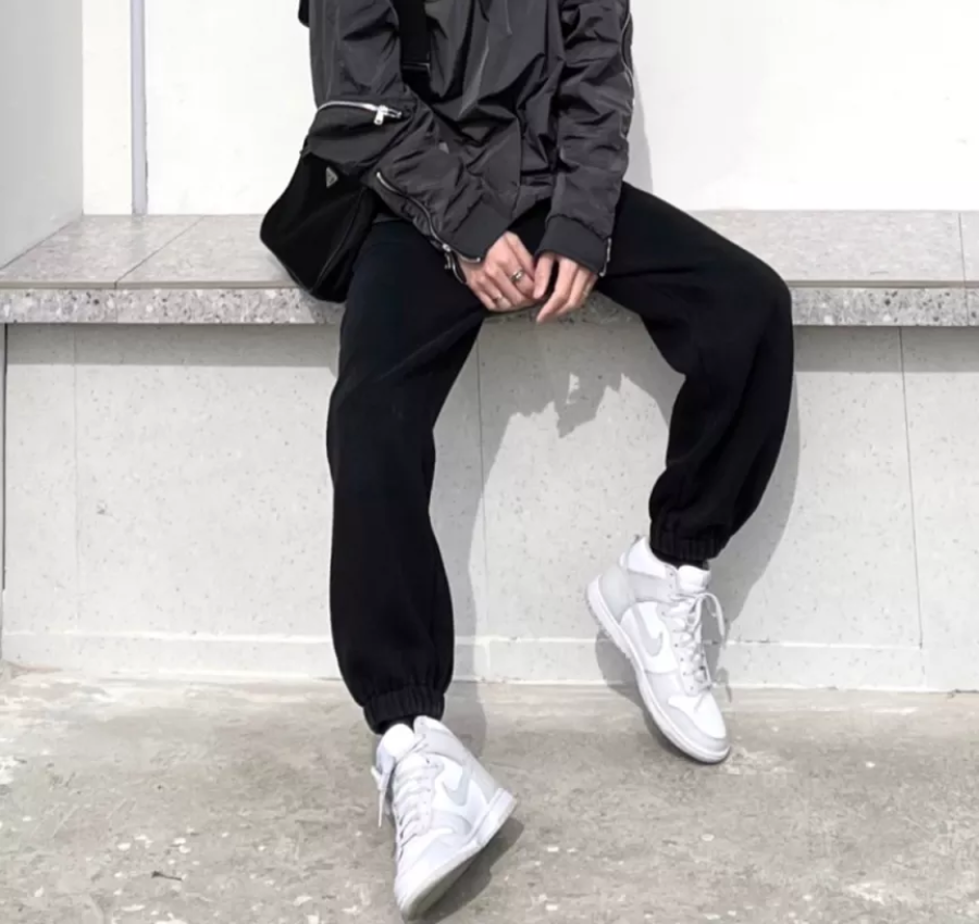 Giày Nike Dunk High GS 'Vast Grey' DB2179-101 - Ảnh 2