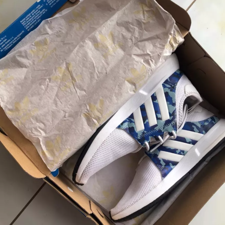 Giày Adidas Tenis X_PLR 'Blue Camo' EE7097 - Ảnh 4