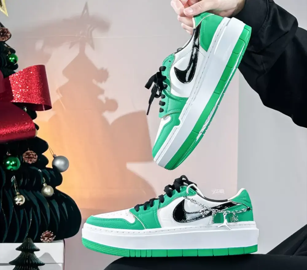 Giày Nike Air Jordan 1 Elevate Low SE 'Lucky Green' DQ8394-301 - Ảnh 5