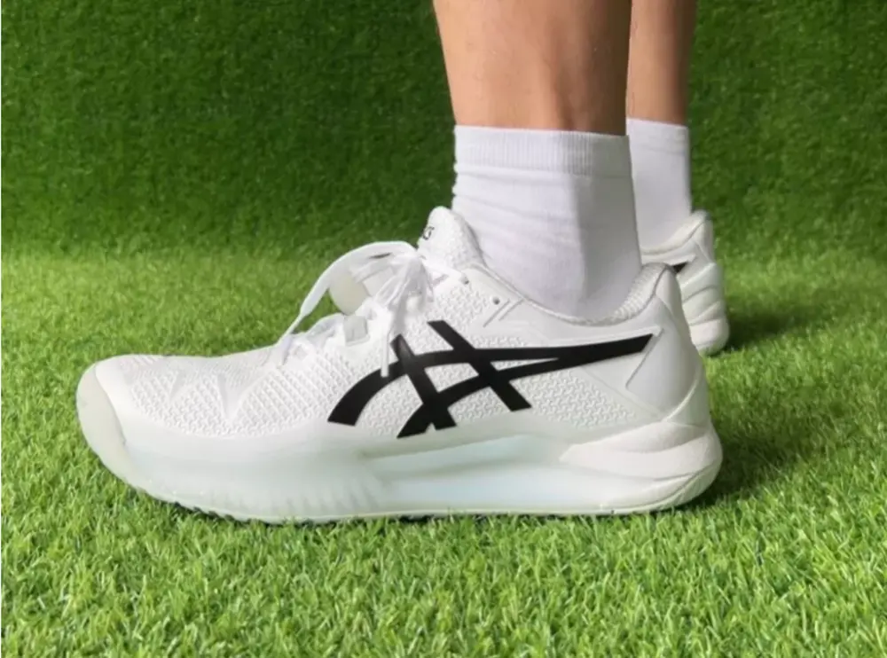 Giày Tennis Asics Gel Resolution 8 'White Black' 1041A079-101 - Ảnh 3