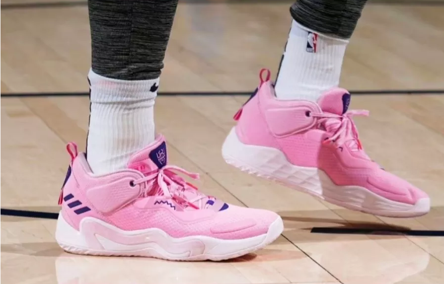 Giày Adidas D O N Issue 3 'Light Pink' GW3643 - Ảnh 4