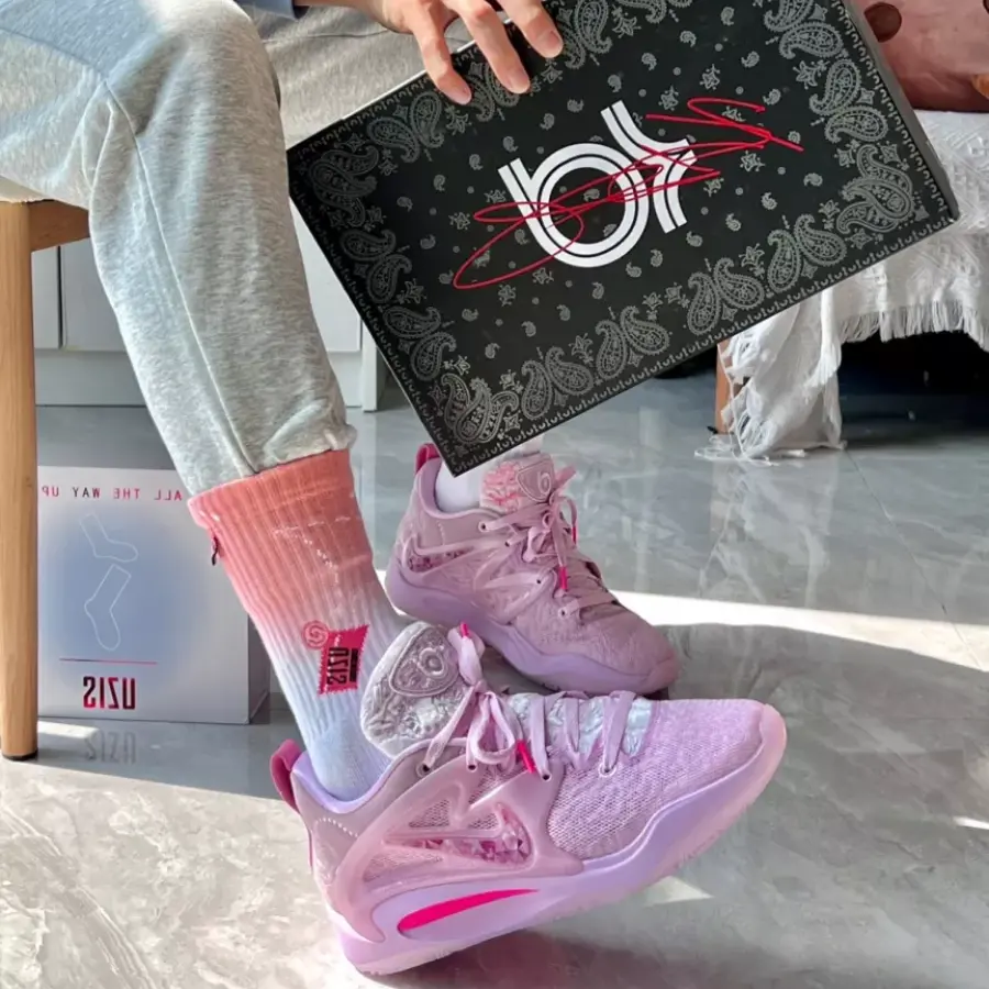 Alternative view of Giày Nike KD 15 'Aunt Pearl' DQ3851-600