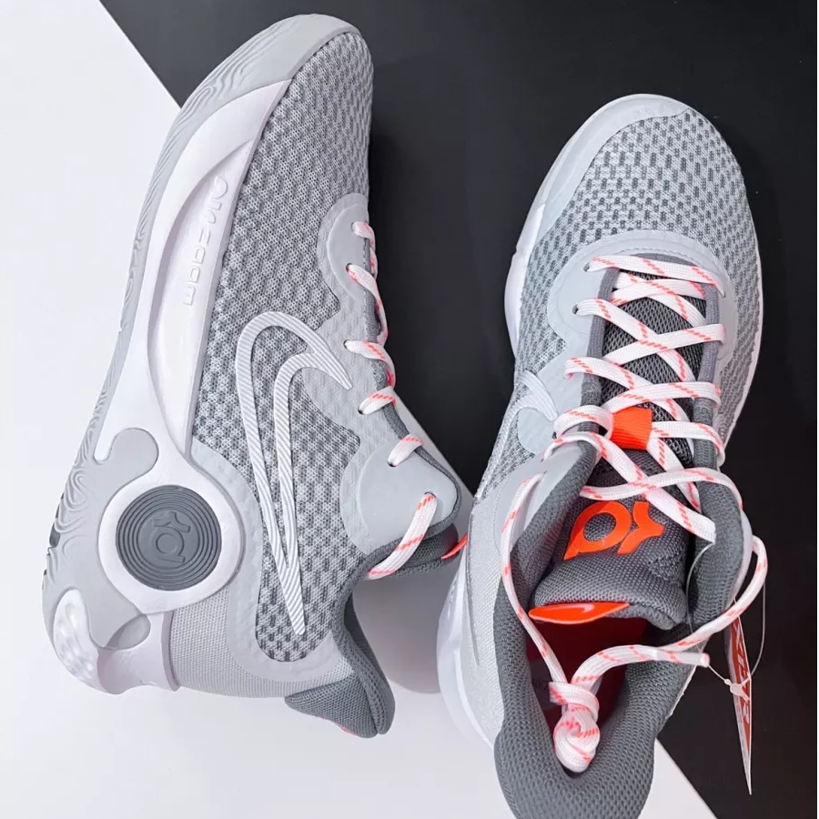 Giày Nike KD Trey 5 IX 'Pure Platinum' CW3402-011 - Ảnh 4