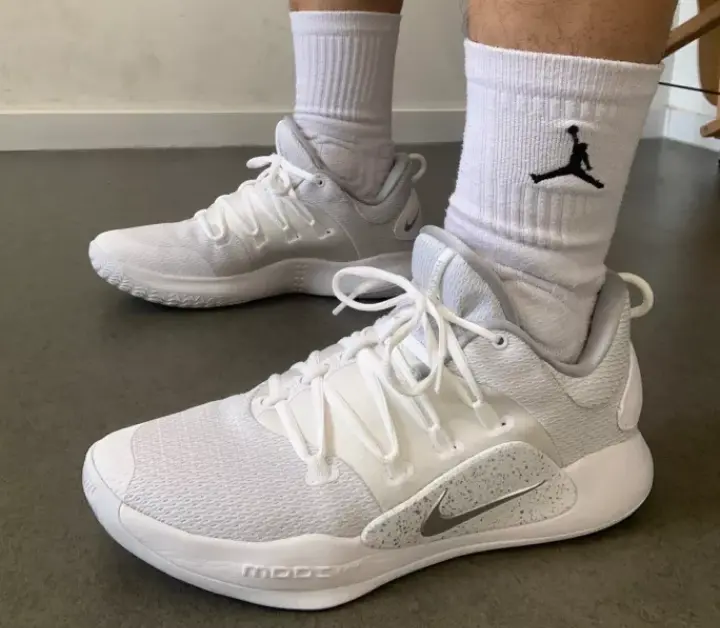 Giày Nike Hyperdunk X Low 'White Pure Platinum' AR0465-100 - Ảnh 4