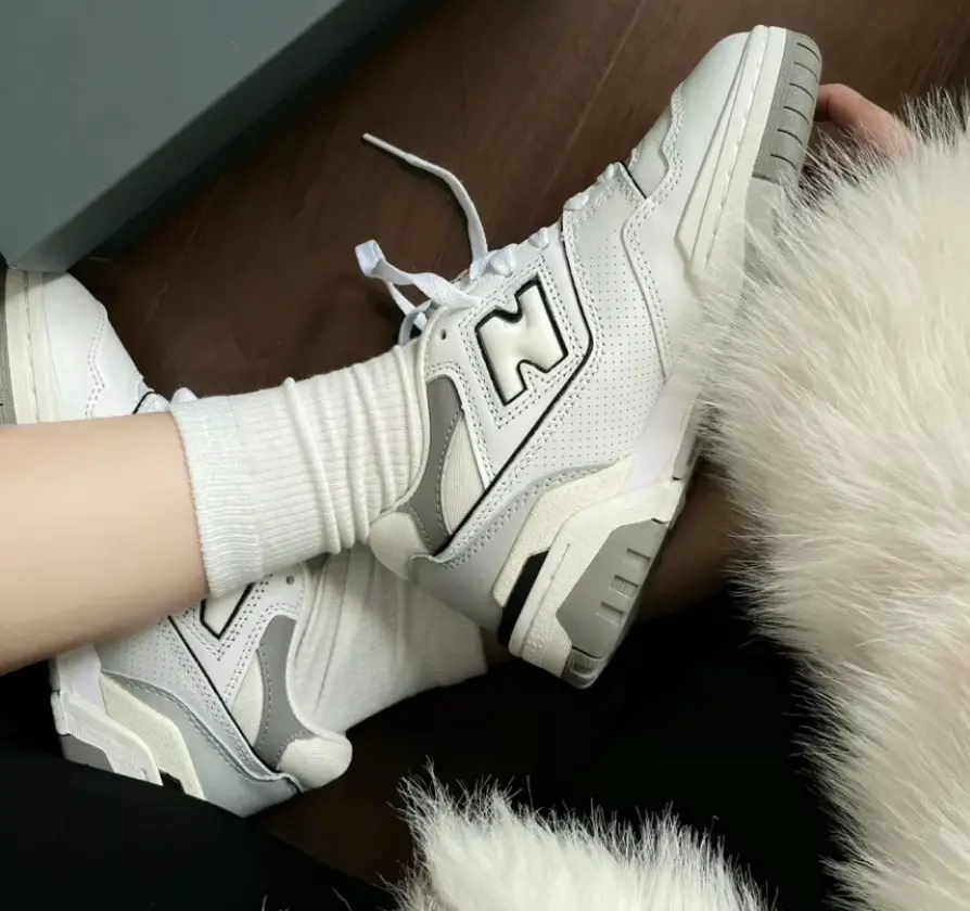 Giày New Balance 550 'White Marblehead' BB550PWA - Ảnh 4