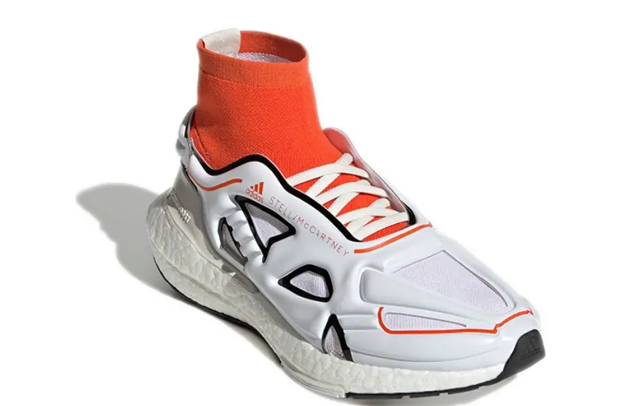 Alternative view of Giày Adidas McCartney x Wmns UltraBoost 22 'Orange White' GY61111