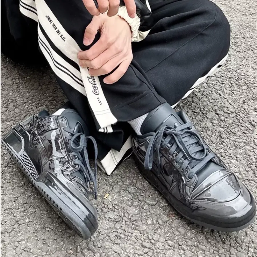 Giày Adidas Forum Low 'Chinese Porcelain' IE4203 - Ảnh 4