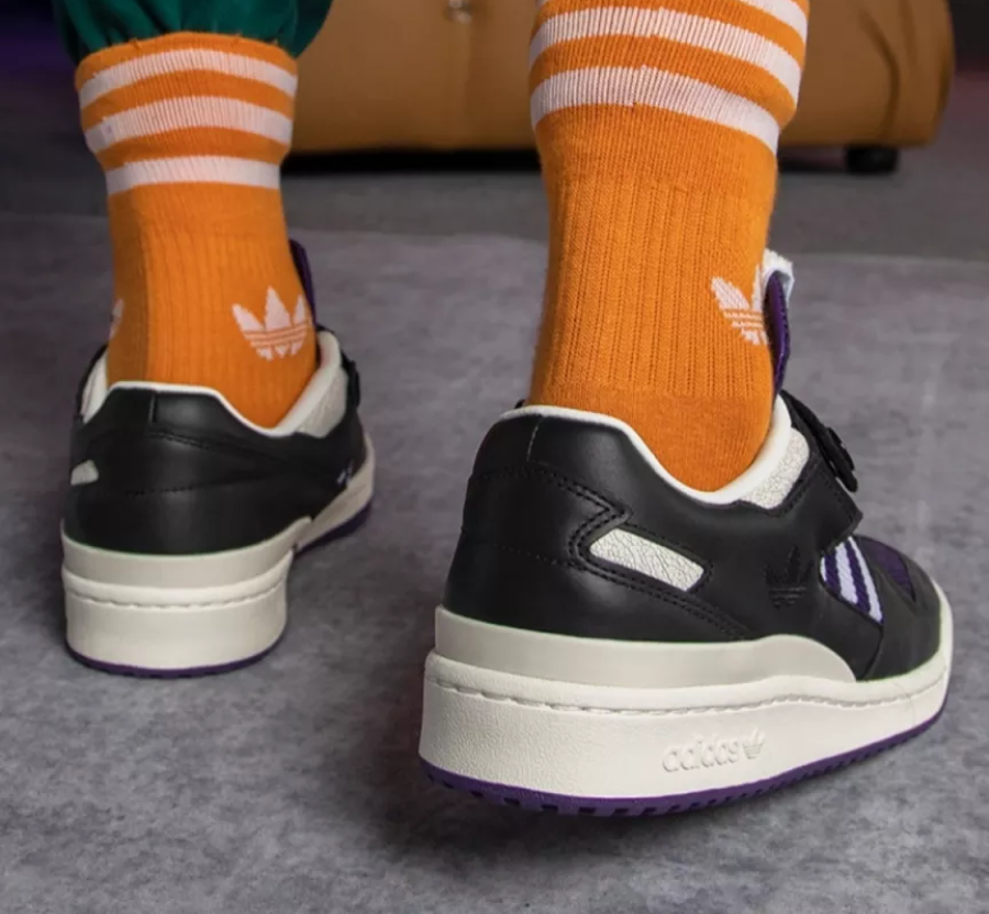 Giày Adidas Originals Forum 84 Low 'Black Purple' HQ7001 - Ảnh 3