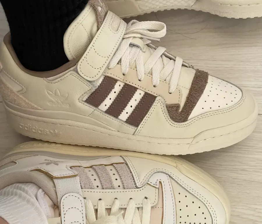 Giày Adidas Forum 84 Low 'Halo Ivory Fleece' GY4126 - Ảnh 3