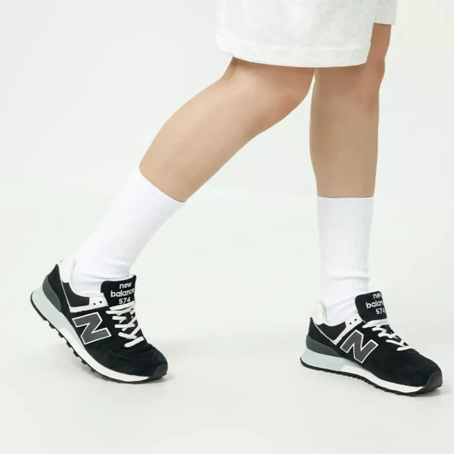Giày New Balance 574 'Black' U574BK2 - Ảnh 4