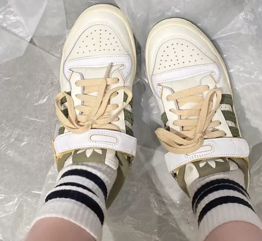 Giày Adidas Originals Forum 84 'Cream Olive' ID4762 - Ảnh 3