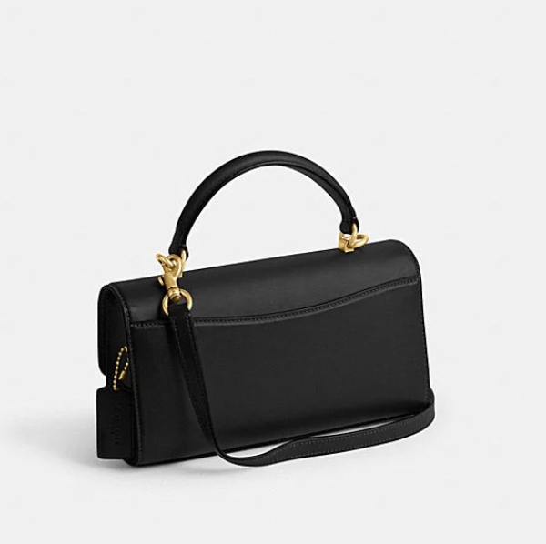 Túi Coach Harlow Top Handle 'Black' CM701-B4-BK - Ảnh 3