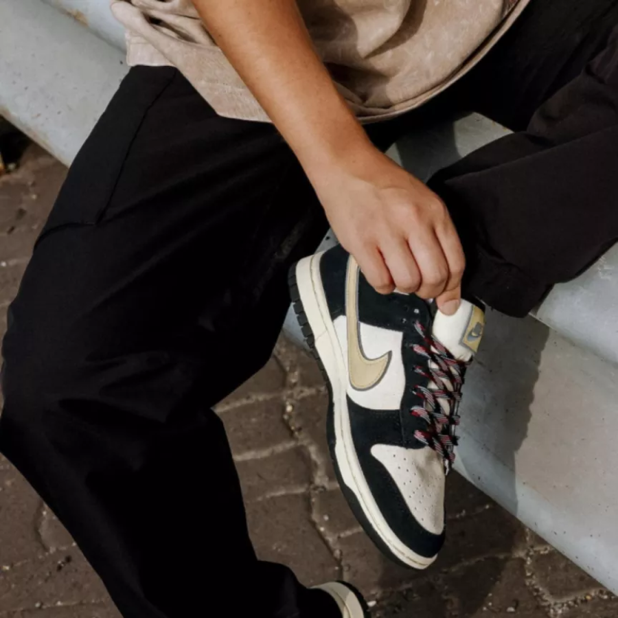 Giày Nike Dunk Low LX 'Black Team Gold' DV3054-001 - Ảnh 5