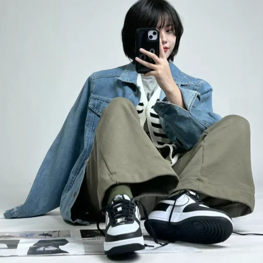 Giày Nike Air Force 1 Low 'Panda' DV0788-001 - Ảnh 10