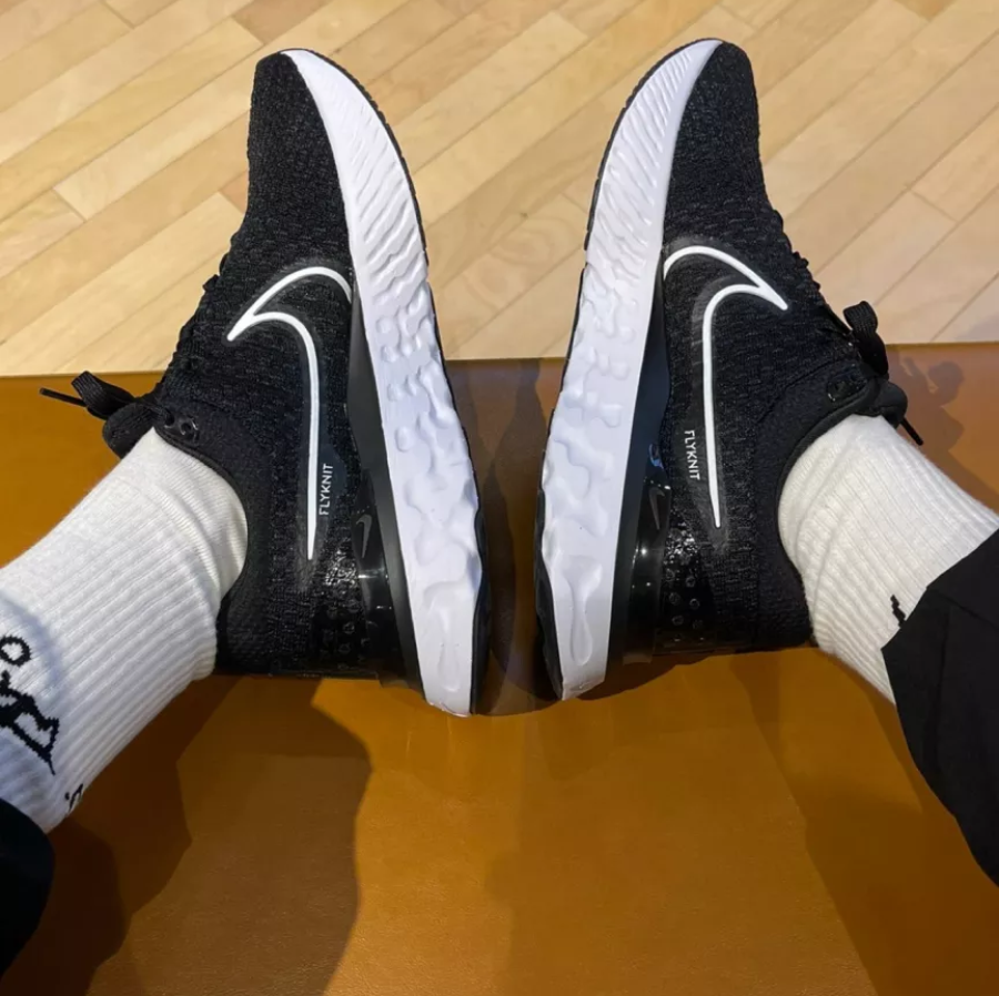 Giày Nike React Infinity Run Flyknit 3 'Black White DH5392-001 - Ảnh 3