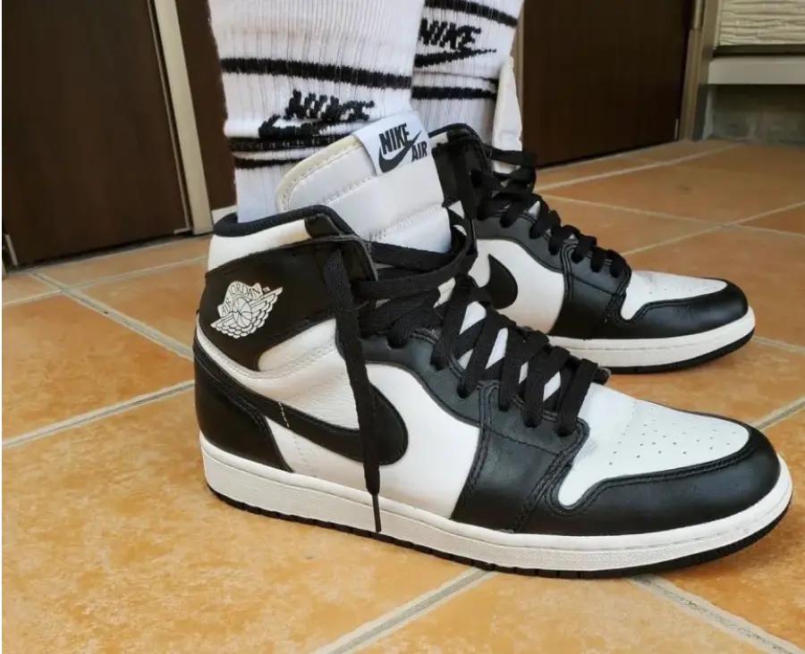 Giày Nike Air Jordan 1 Hi 85 'Black White' BQ4422-001 - Ảnh 5