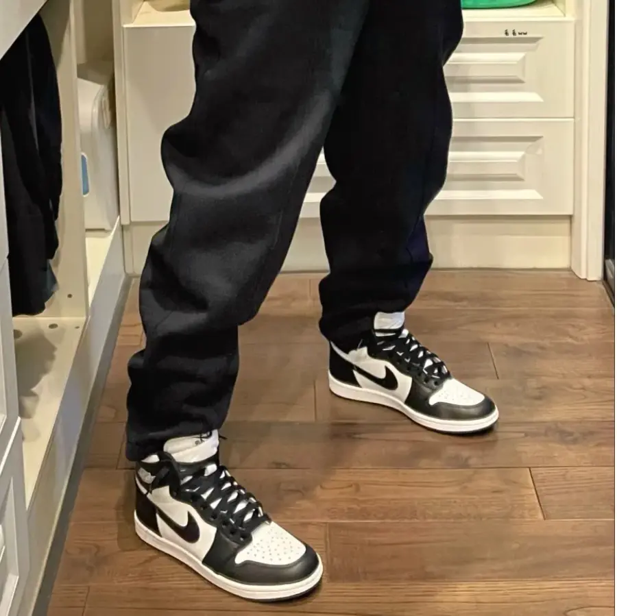 Giày Nike Air Jordan 1 Hi 85 'Black White' BQ4422-001 - Ảnh 8
