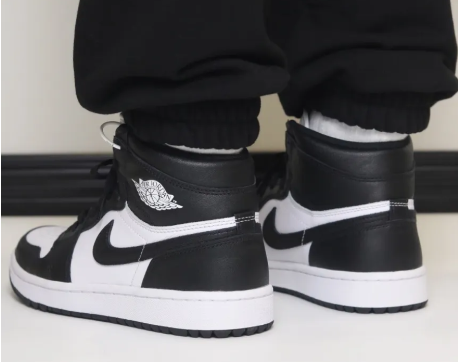 Giày Nike Air Jordan 1 High Golf 'Black White' DQ0660-101 - Ảnh 3