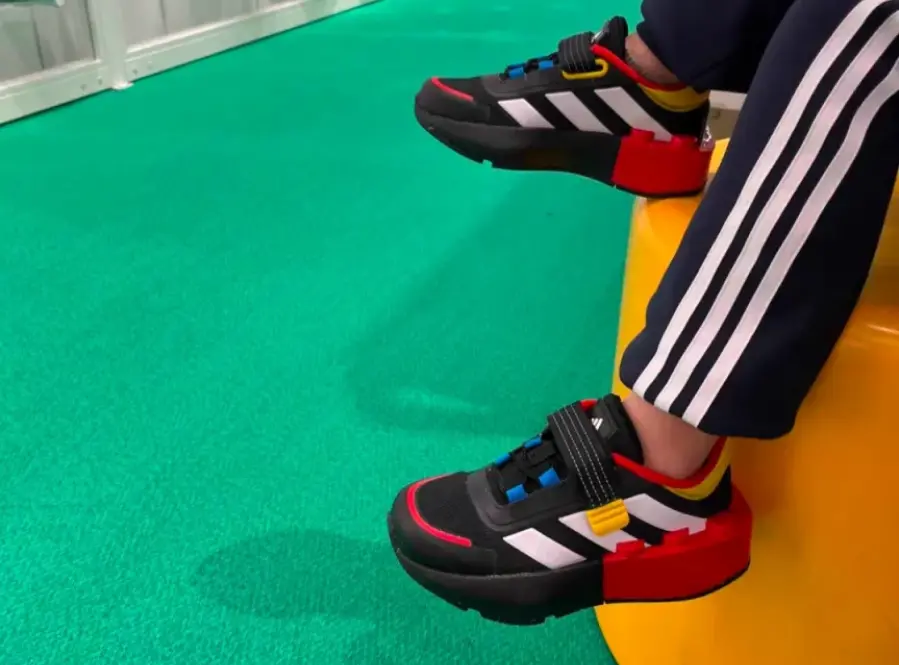 Giày Adidas X Lego® Tech Rnr Lifestyle 'Black' HP5882 - Ảnh 4