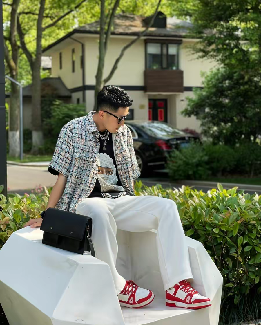 Giày LV Trainers 1A8PJW - Ảnh 3