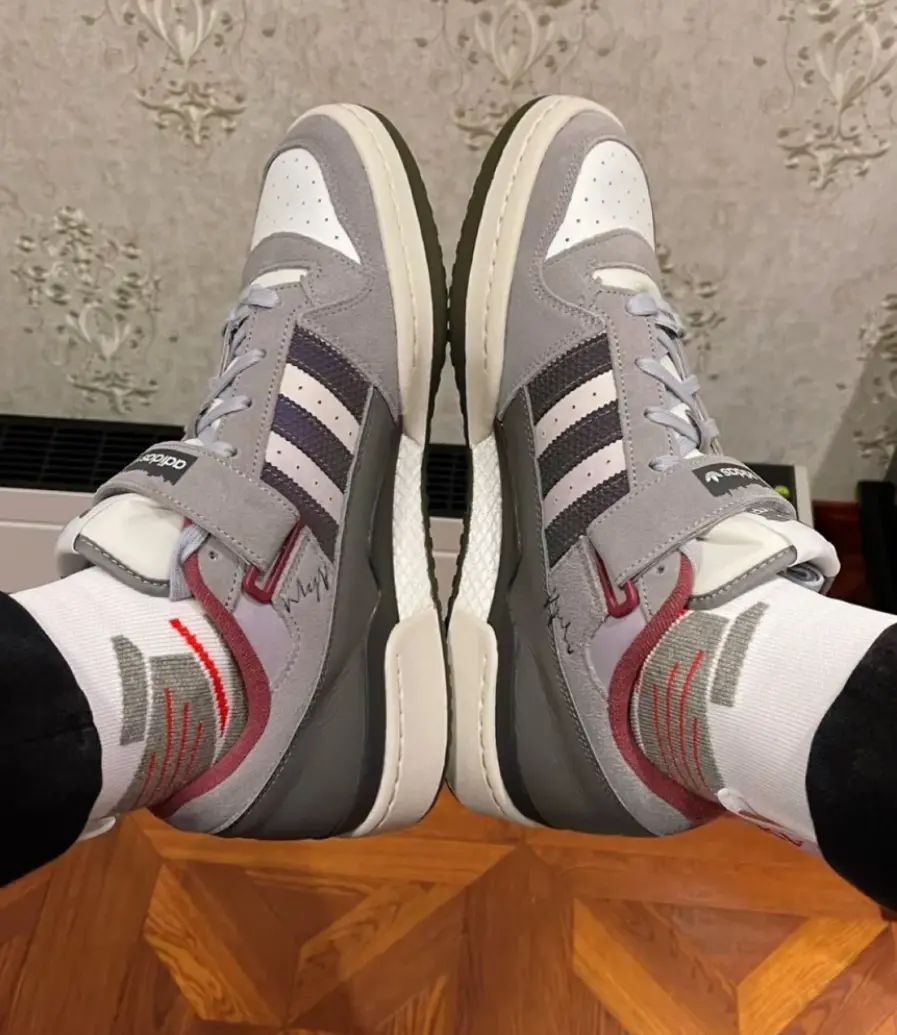 Giày Adidas Home Alone 2 x Forum 84 Low 'Pigeon Lady' ID4328 - Ảnh 4