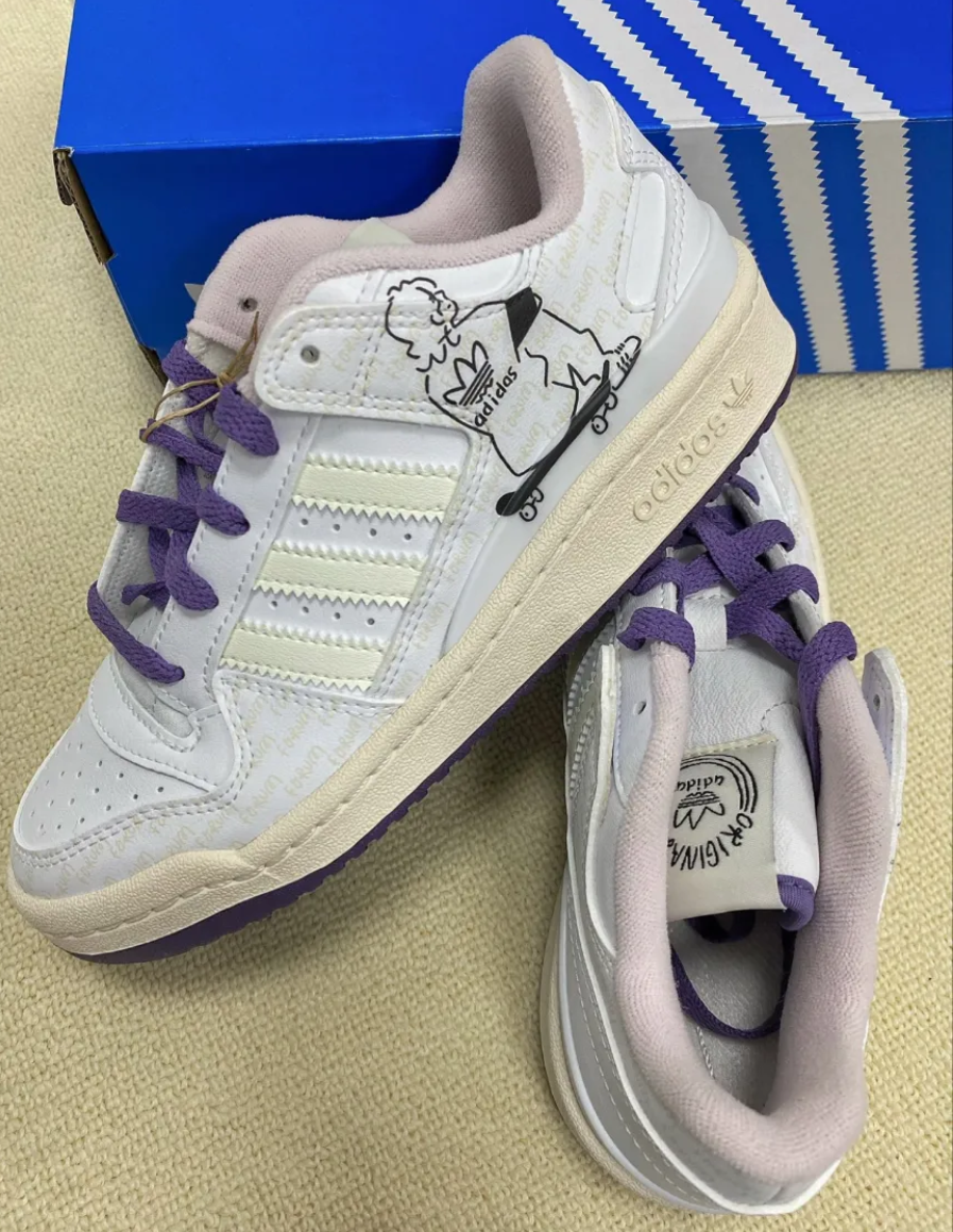 Giày Adidas Forum Low Cl 'White' IE2121 - Ảnh 3