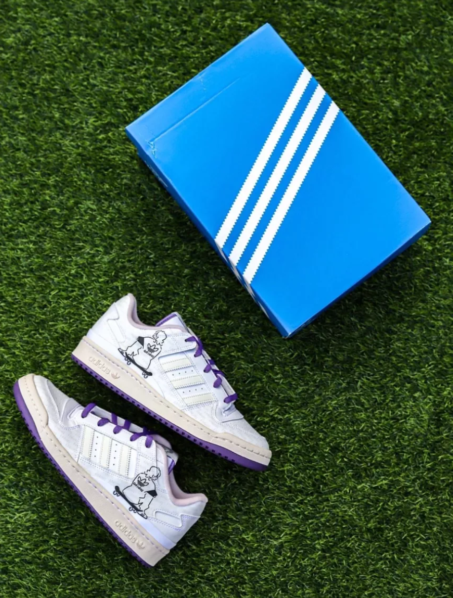 Giày Adidas Forum Low Cl 'White' IE2121 - Ảnh 4