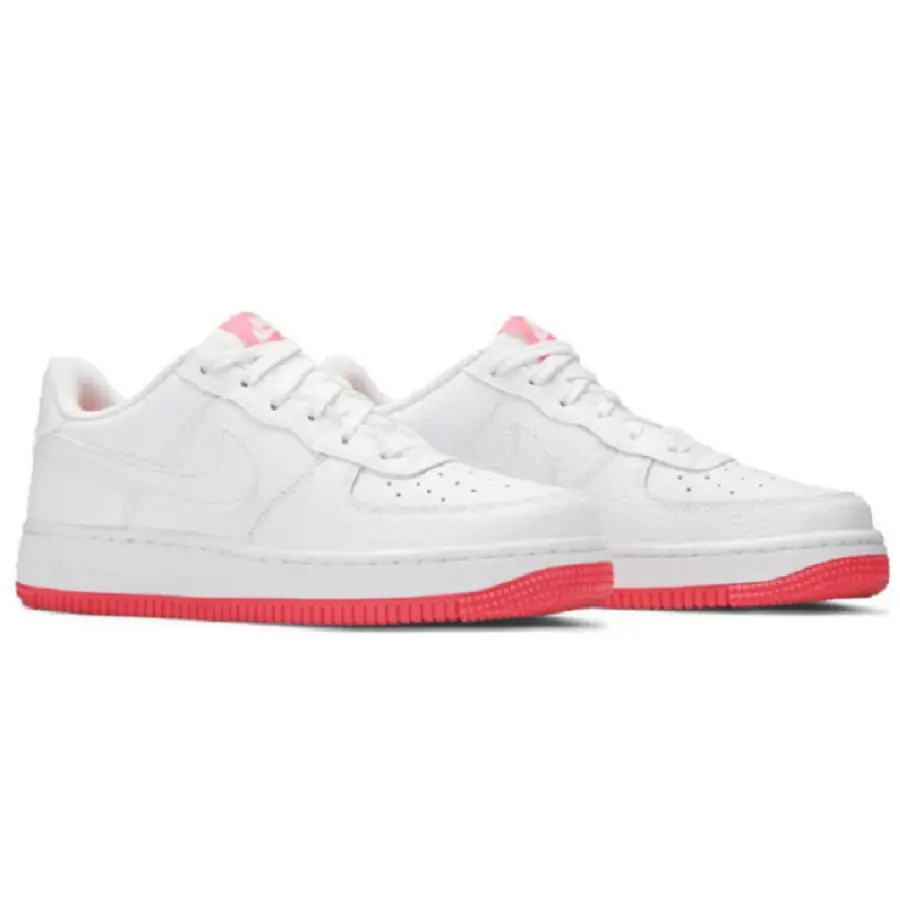 Giày Nike Air Force 1 Low GS ‘White Racer Pink’ AO2296-101 - Ảnh 3