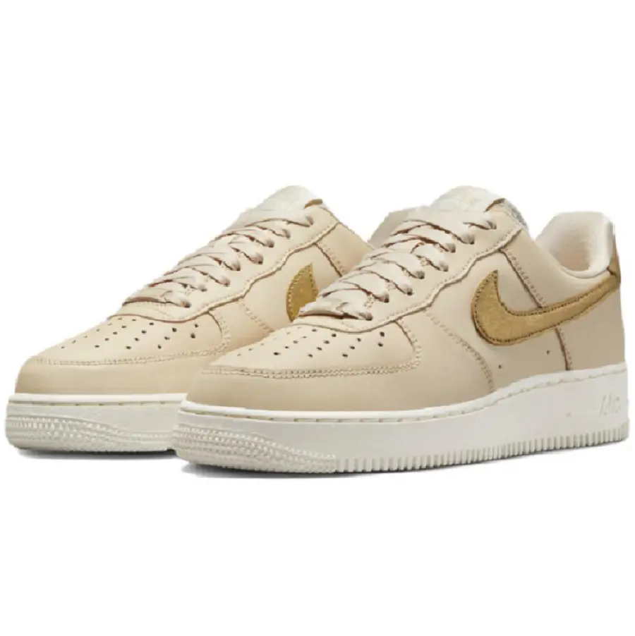 Giày Nike Air Force 1 ’07 Essential ‘Sanddrift Gold’ DQ7569-102 - Ảnh 3