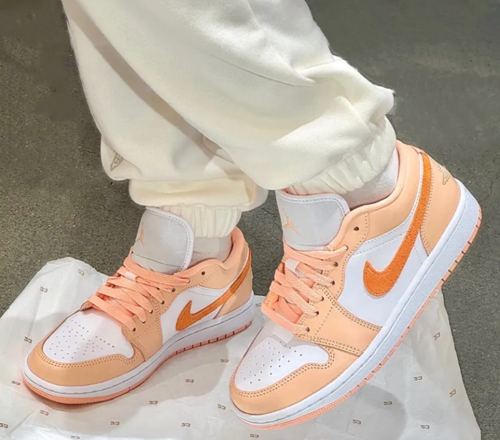 Giày Nike Air Jordan 1 Low 'Sunset Haze' DC0774-801 - Ảnh 4