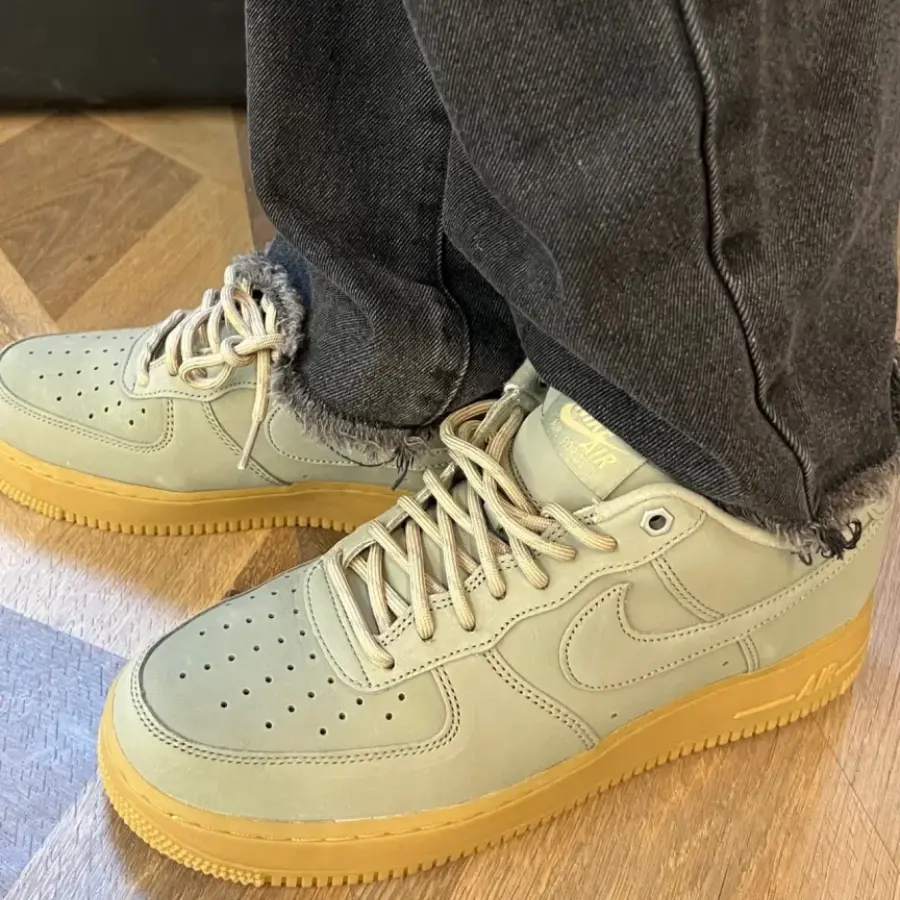 Alternative view of Giày Nike Air Force 1 Low '07 WB 'Green Brown' FD3365-339