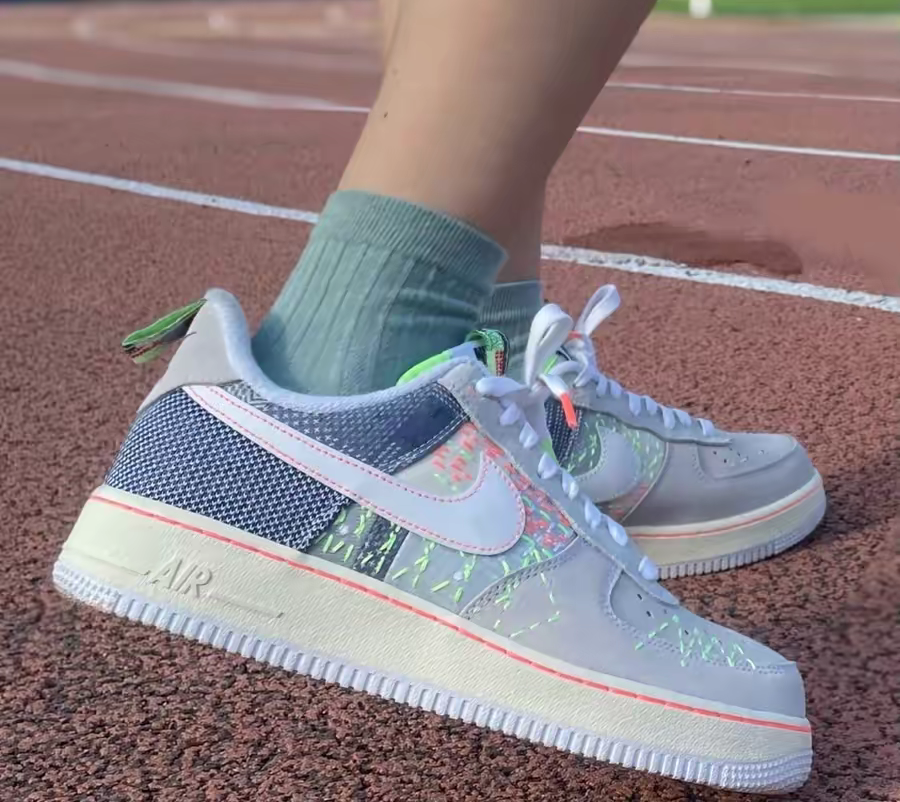 Giày Nike Air Force 1 '07 Premium 'Sashiko' FB1854-111 - Ảnh 5