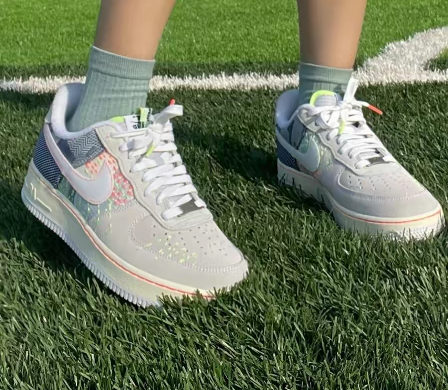 Giày Nike Air Force 1 '07 Premium 'Sashiko' FB1854-111 - Ảnh 3