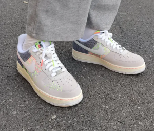 Alternative view of Giày Nike Air Force 1 '07 Premium 'Sashiko' FB1854-111