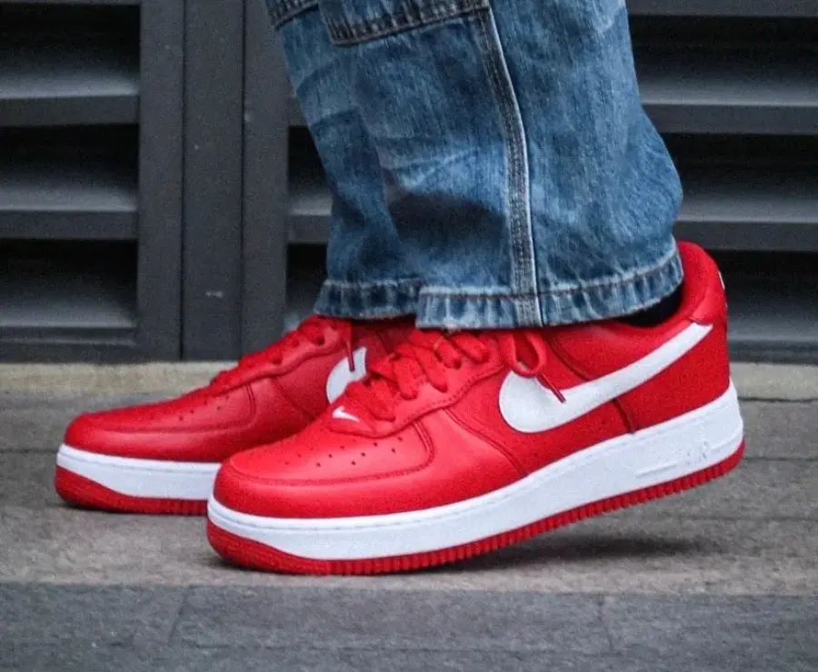 Alternative view of Giày Nike Air Force 1 Low 'Color Of The Month - University Red' FD7039-600