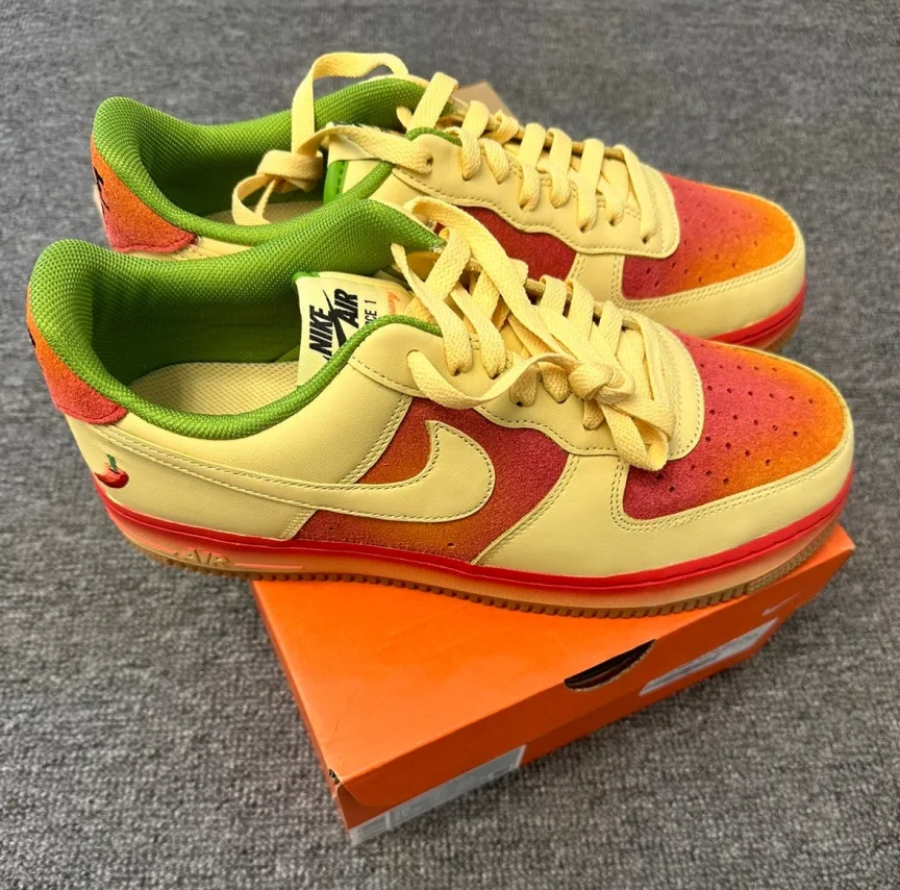 Giày Nike Air Force 1 '07 'Chili Pepper' DZ4493-700 - Ảnh 4