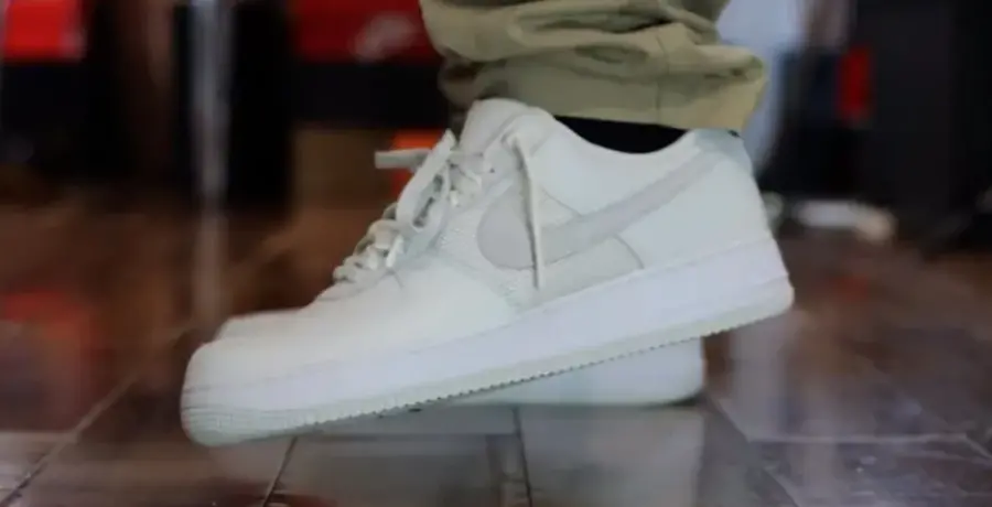 Giày Nike Slam Jam x Air Force 1 Low 'Triple White' DX5590-100 - Ảnh 4