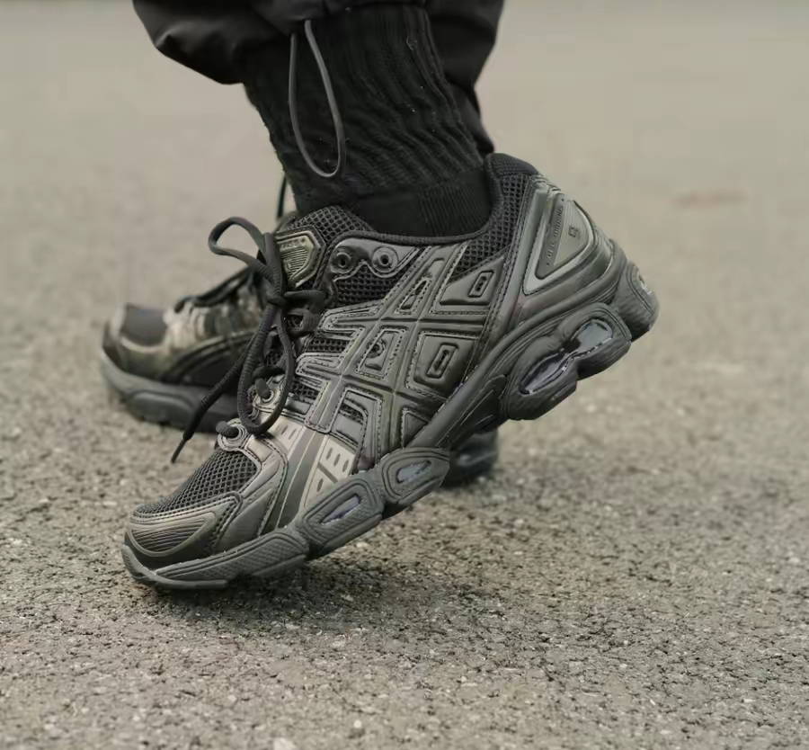 Giày Asics Gel-Nimbus 9 'Black Gunmetal' 1201A424-002 - Ảnh 3