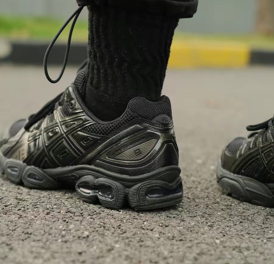 Giày Asics Gel-Nimbus 9 'Black Gunmetal' 1201A424-002 - Ảnh 6
