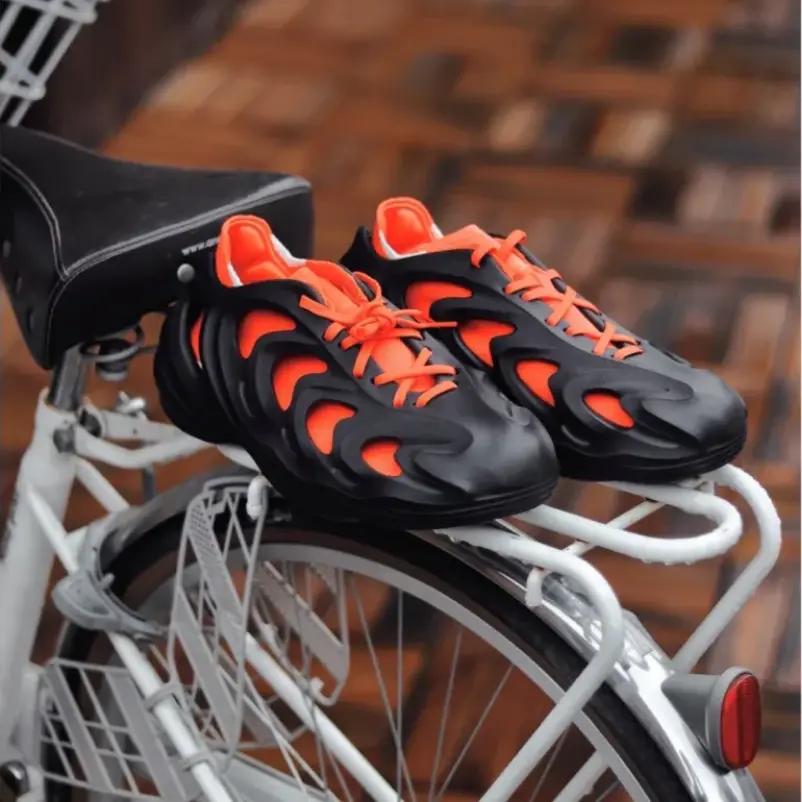Alternative view of Giày Adidas adiFOM Q Core 'Black Impact Orange' HP6581