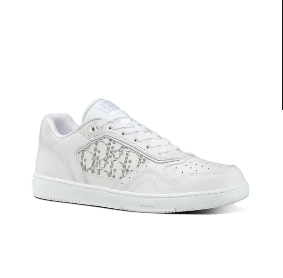 Alternative view of Giày Dior B27 Low Top Smooth Calfskin Oblique 'White' 3SN272ZSB-H000