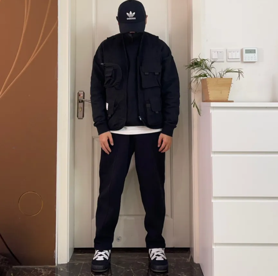 Giày Adidas Adimatic 'Core Black Crystal White' HQ6900 - Ảnh 7