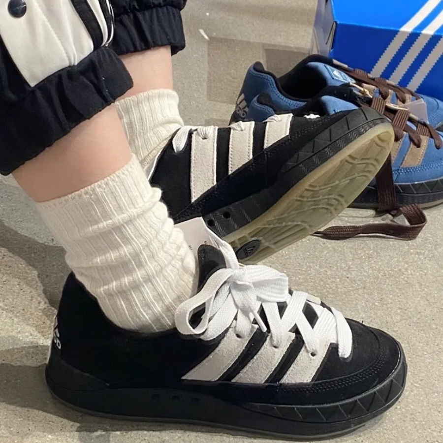 Giày Adidas Adimatic 'Core Black Crystal White' HQ6900 - Ảnh 6